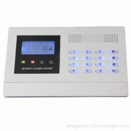 Wired Monitor Alarm System with Full Voice Prompt, LCD Panel Controller Board, OEM and ODM Welcome
